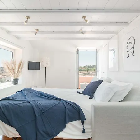 Alcantara 1br With Terrace & View Lejlighed Lisboa